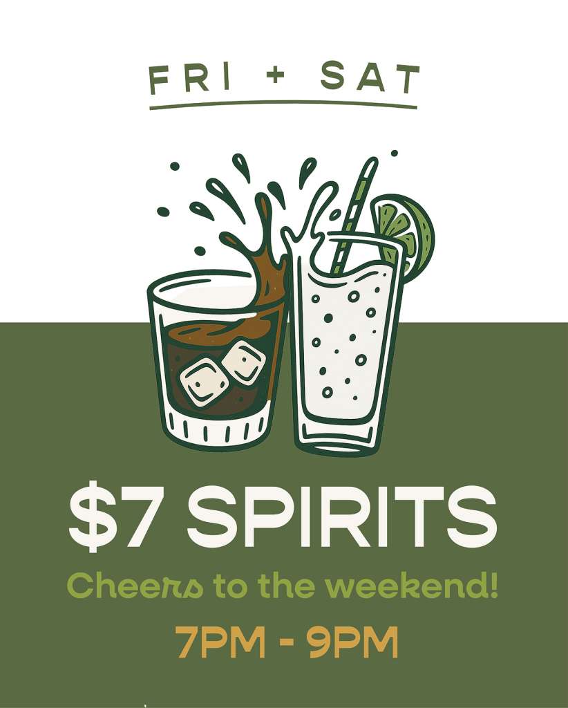 $7 spirits night